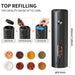 Rechargeable Electric Pepper Grinder - eZthings USA WE SORT ALL THE CRAZIEST GADGETS, GIZMOS, TOYS & TECHNOLOGY, SO YOU DON'T HAVE TO.