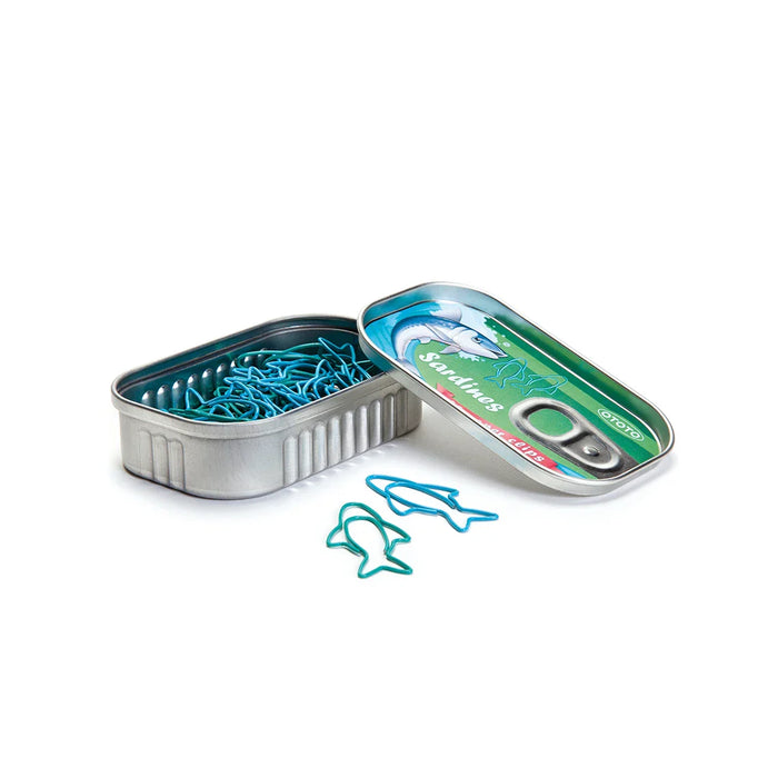 Sardine Paper Clips - eZthings USA WE SORT ALL THE CRAZIEST GADGETS, GIZMOS, TOYS & TECHNOLOGY, SO YOU DON'T HAVE TO.
