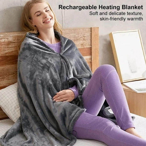 USB Electric Heated Throw Blanket - eZthings USA WE SORT ALL THE CRAZIEST GADGETS, GIZMOS, TOYS & TECHNOLOGY, SO YOU DON'T HAVE TO.