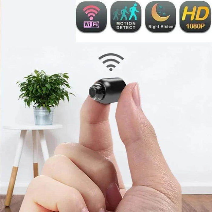 Mini Camera WiFi Night Vision Audio Video Recorder Spy Cam - eZthings USA WE SORT ALL THE CRAZIEST GADGETS, GIZMOS, TOYS & TECHNOLOGY, SO YOU DON'T HAVE TO.