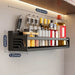 Wall-Mounted Kitchen Spice Rack Organizer - eZthings USA WE SORT ALL THE CRAZIEST GADGETS, GIZMOS, TOYS & TECHNOLOGY, SO YOU DON'T HAVE TO.