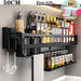 Wall-Mounted Kitchen Spice Rack Organizer - eZthings USA WE SORT ALL THE CRAZIEST GADGETS, GIZMOS, TOYS & TECHNOLOGY, SO YOU DON'T HAVE TO.