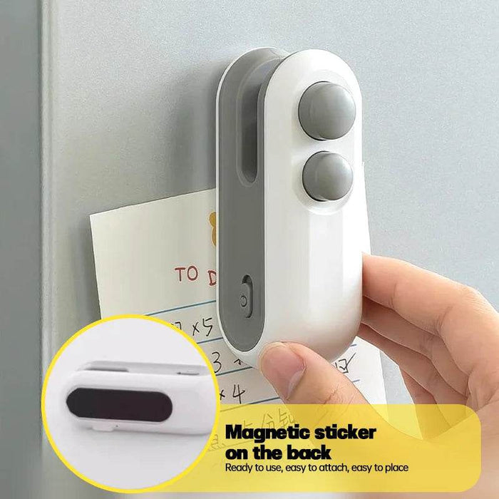Mini Bag Sealer 2-in-1 - eZthings USA WE SORT ALL THE CRAZIEST GADGETS, GIZMOS, TOYS & TECHNOLOGY, SO YOU DON'T HAVE TO.