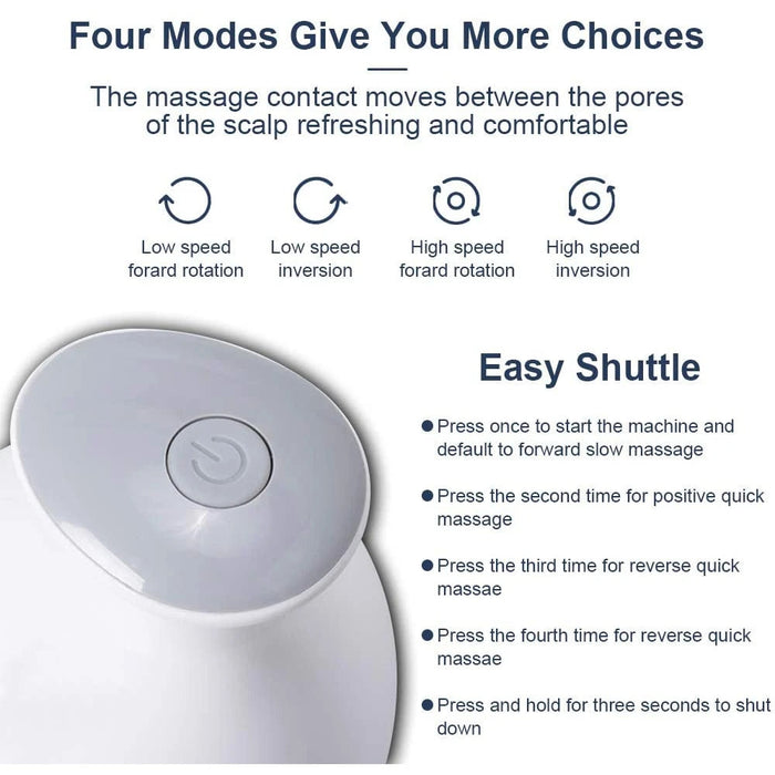 Deep Tissue Waterproof Scalp & Body Massager