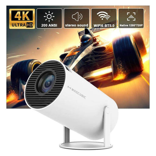 Portable 4K Projector - Home Cinema Outdoor Projetor - eZthings USA WE SORT ALL THE CRAZIEST GADGETS, GIZMOS, TOYS & TECHNOLOGY, SO YOU DON'T HAVE TO.
