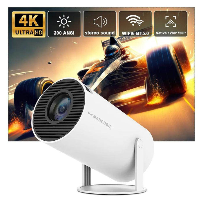 Portable 4K Projector - Home Cinema Outdoor Projetor - eZthings USA WE SORT ALL THE CRAZIEST GADGETS, GIZMOS, TOYS & TECHNOLOGY, SO YOU DON'T HAVE TO.