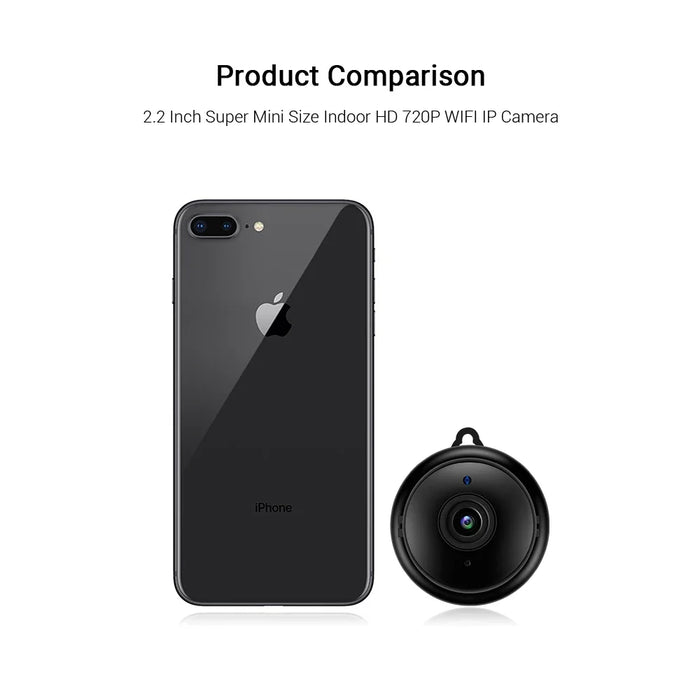 Mini WiFi Indoor Security Camera - eZthings USA WE SORT ALL THE CRAZIEST GADGETS, GIZMOS, TOYS & TECHNOLOGY, SO YOU DON'T HAVE TO.