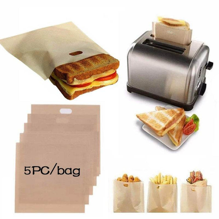 Reusable Toaster Bags - eZthings USA WE SORT ALL THE CRAZIEST GADGETS, GIZMOS, TOYS & TECHNOLOGY, SO YOU DON'T HAVE TO.
