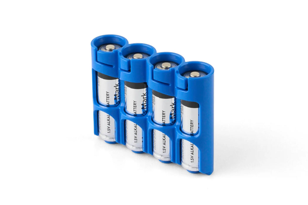 Slim Line AA 4 Pack (BLUE) - eZthings USA WE SORT ALL THE CRAZIEST GADGETS, GIZMOS, TOYS & TECHNOLOGY, SO YOU DON'T HAVE TO.