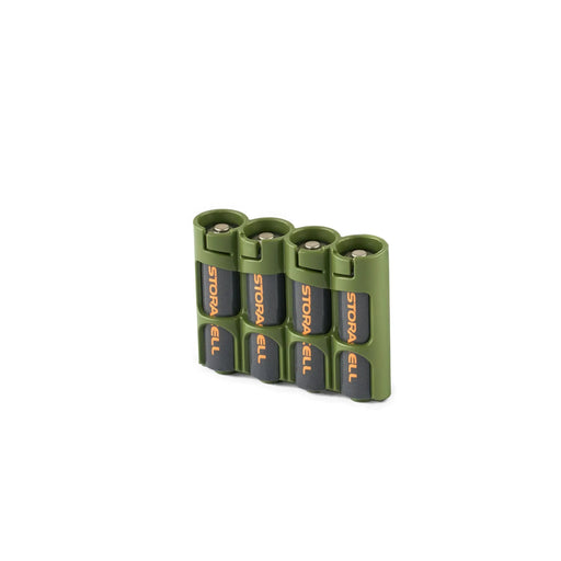 Slim Line AA 4 Pack (Military Green) - eZthings USA WE SORT ALL THE CRAZIEST GADGETS, GIZMOS, TOYS & TECHNOLOGY, SO YOU DON'T HAVE TO.