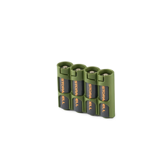 Slim Line AA 4 Pack (Military Green) - eZthings USA WE SORT ALL THE CRAZIEST GADGETS, GIZMOS, TOYS & TECHNOLOGY, SO YOU DON'T HAVE TO.