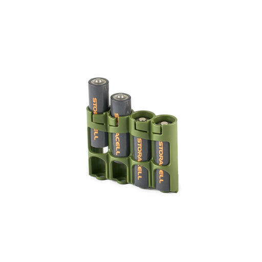 Slim Line AA 4 Pack (Military Green) - eZthings USA WE SORT ALL THE CRAZIEST GADGETS, GIZMOS, TOYS & TECHNOLOGY, SO YOU DON'T HAVE TO.