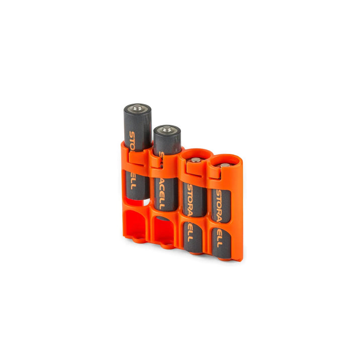 Slim Line AA 4 Pack (Orange) - eZthings USA WE SORT ALL THE CRAZIEST GADGETS, GIZMOS, TOYS & TECHNOLOGY, SO YOU DON'T HAVE TO.