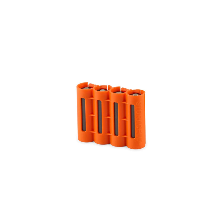 Slim Line AA 4 Pack (Orange) - eZthings USA WE SORT ALL THE CRAZIEST GADGETS, GIZMOS, TOYS & TECHNOLOGY, SO YOU DON'T HAVE TO.