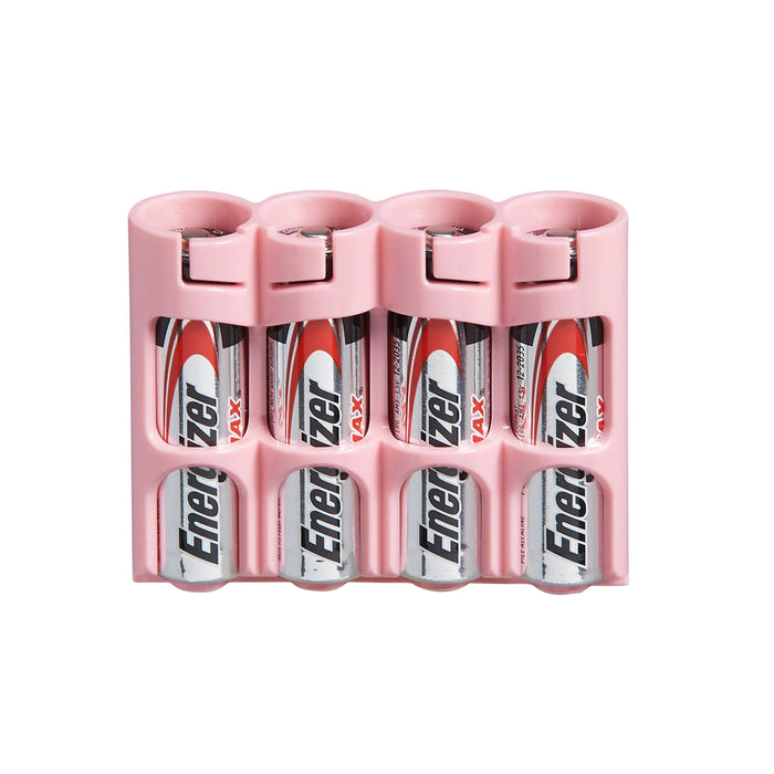 Slim Line AA 4 Pack (Pink) - eZthings USA WE SORT ALL THE CRAZIEST GADGETS, GIZMOS, TOYS & TECHNOLOGY, SO YOU DON'T HAVE TO.