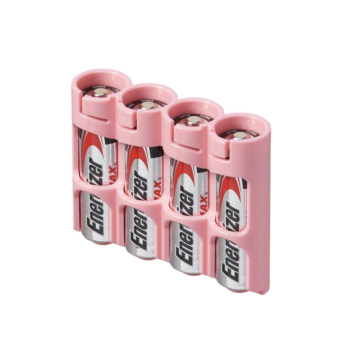 Slim Line AA 4 Pack (Pink) - eZthings USA WE SORT ALL THE CRAZIEST GADGETS, GIZMOS, TOYS & TECHNOLOGY, SO YOU DON'T HAVE TO.