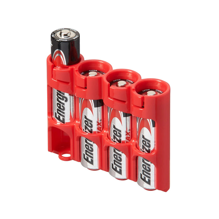 Slim Line AA 4 Pack (Red) - eZthings USA WE SORT ALL THE CRAZIEST GADGETS, GIZMOS, TOYS & TECHNOLOGY, SO YOU DON'T HAVE TO.
