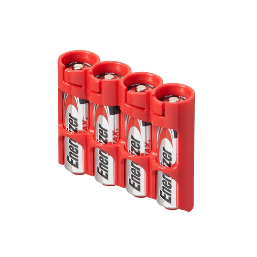 Slim Line AA 4 Pack (Red) - eZthings USA WE SORT ALL THE CRAZIEST GADGETS, GIZMOS, TOYS & TECHNOLOGY, SO YOU DON'T HAVE TO.