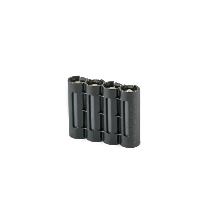 Slim Line AA 4 Pack (Tuxedo Black) - eZthings USA WE SORT ALL THE CRAZIEST GADGETS, GIZMOS, TOYS & TECHNOLOGY, SO YOU DON'T HAVE TO.