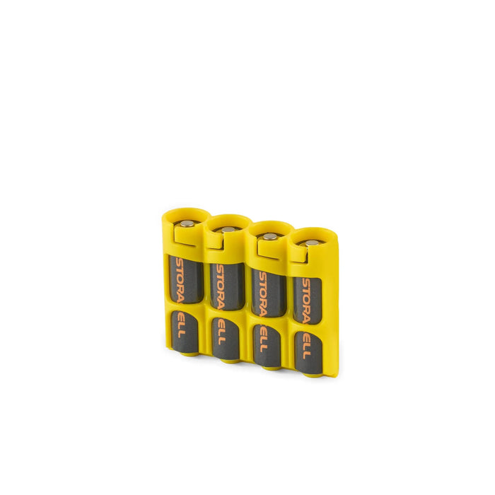 Slim Line AA 4 Pack (Yellow) - eZthings USA WE SORT ALL THE CRAZIEST GADGETS, GIZMOS, TOYS & TECHNOLOGY, SO YOU DON'T HAVE TO.