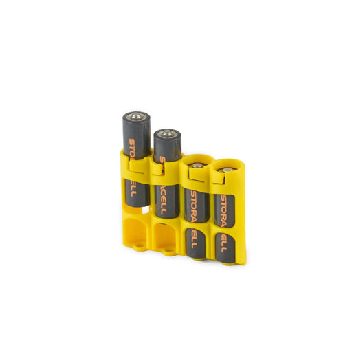 Slim Line AA 4 Pack (Yellow) - eZthings USA WE SORT ALL THE CRAZIEST GADGETS, GIZMOS, TOYS & TECHNOLOGY, SO YOU DON'T HAVE TO.