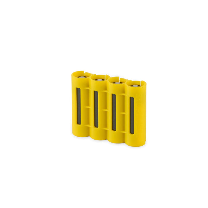 Slim Line AA 4 Pack (Yellow) - eZthings USA WE SORT ALL THE CRAZIEST GADGETS, GIZMOS, TOYS & TECHNOLOGY, SO YOU DON'T HAVE TO.