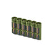 Slim Line AA 6 Pack (Military Green) - eZthings USA WE SORT ALL THE CRAZIEST GADGETS, GIZMOS, TOYS & TECHNOLOGY, SO YOU DON'T HAVE TO.