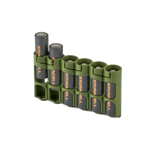 Slim Line AA 6 Pack (Military Green) - eZthings USA WE SORT ALL THE CRAZIEST GADGETS, GIZMOS, TOYS & TECHNOLOGY, SO YOU DON'T HAVE TO.