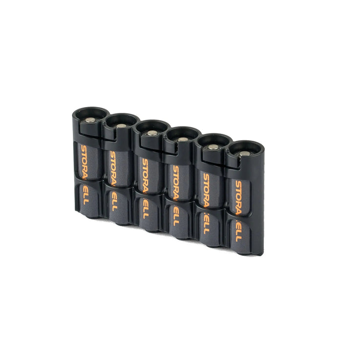 Slim Line AA 6 Pack (Tuxedo Black) - eZthings USA WE SORT ALL THE CRAZIEST GADGETS, GIZMOS, TOYS & TECHNOLOGY, SO YOU DON'T HAVE TO.
