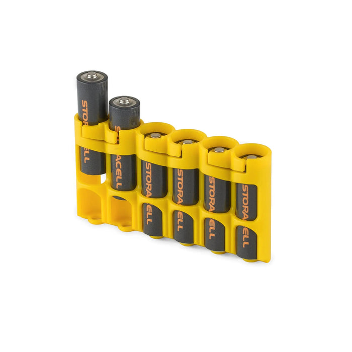 Slim Line AA 6 Pack (Yellow) - eZthings USA WE SORT ALL THE CRAZIEST GADGETS, GIZMOS, TOYS & TECHNOLOGY, SO YOU DON'T HAVE TO.