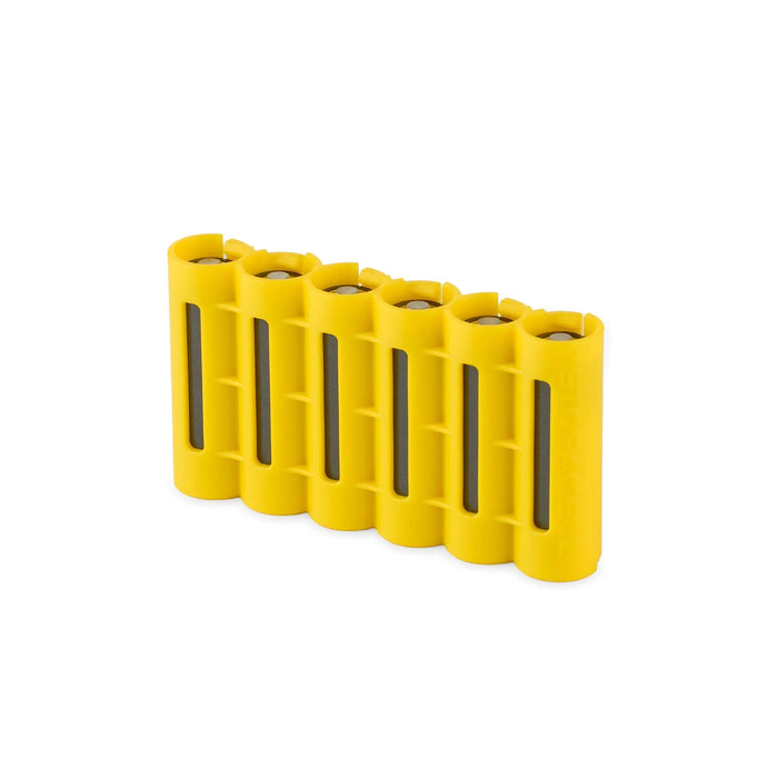 Slim Line AA 6 Pack (Yellow) - eZthings USA WE SORT ALL THE CRAZIEST GADGETS, GIZMOS, TOYS & TECHNOLOGY, SO YOU DON'T HAVE TO.