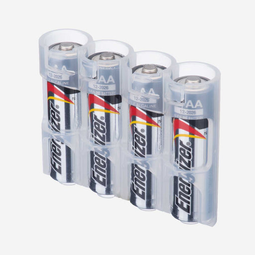Slim Line AA 4 Pack (Clear) - eZthings USA WE SORT ALL THE CRAZIEST GADGETS, GIZMOS, TOYS & TECHNOLOGY, SO YOU DON'T HAVE TO.