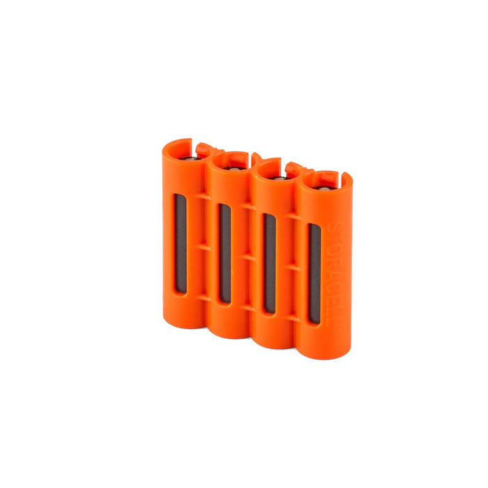 Slim Line AAA 4 Pack (Orange) - eZthings USA WE SORT ALL THE CRAZIEST GADGETS, GIZMOS, TOYS & TECHNOLOGY, SO YOU DON'T HAVE TO.