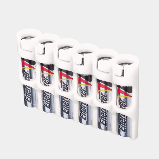 Slim Line AAA 6 Pack (White) - eZthings USA WE SORT ALL THE CRAZIEST GADGETS, GIZMOS, TOYS & TECHNOLOGY, SO YOU DON'T HAVE TO.