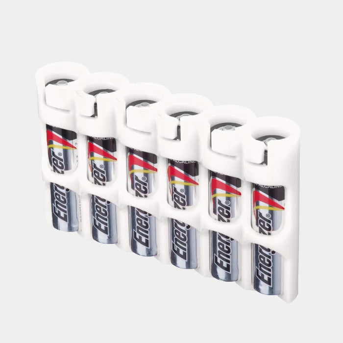 Slim Line AAA 6 Pack (White) - eZthings USA WE SORT ALL THE CRAZIEST GADGETS, GIZMOS, TOYS & TECHNOLOGY, SO YOU DON'T HAVE TO.