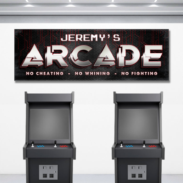 Arcade Family Sign