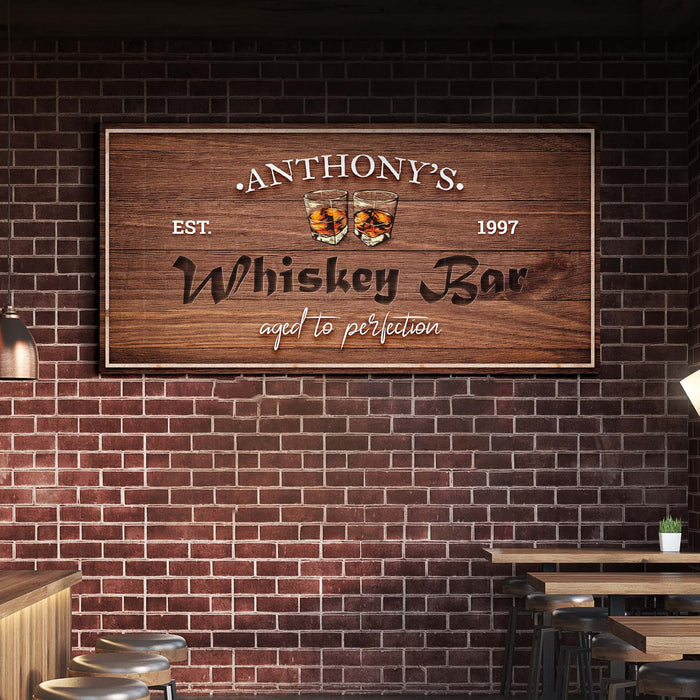 Whiskey Bar Sign II