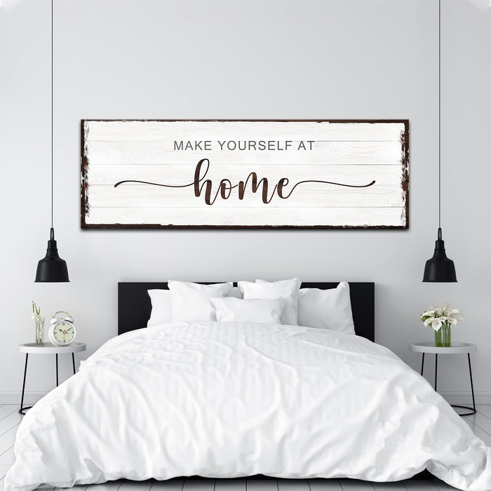 Make Yourself At Home Sign III