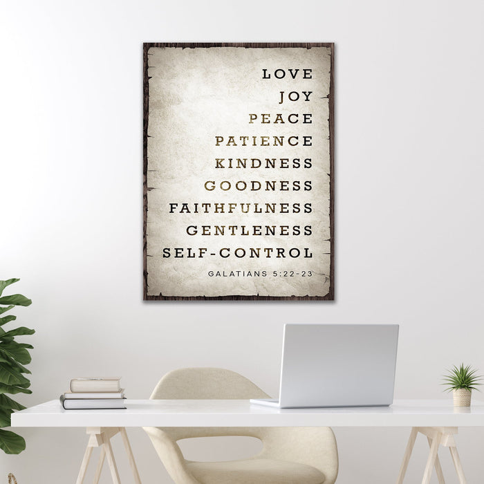 Galatians 5:22-23 - The Fruit Of The Spirit Sign IV