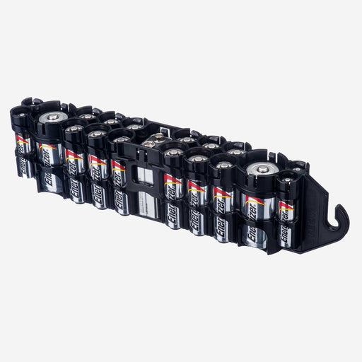 The Original Battery Caddy (Tuxedo Black) - eZthings USA WE SORT ALL THE CRAZIEST GADGETS, GIZMOS, TOYS & TECHNOLOGY, SO YOU DON'T HAVE TO.