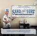Sand And Surf Sign - eZthings USA WE SORT ALL THE CRAZIEST GADGETS, GIZMOS, TOYS & TECHNOLOGY, SO YOU DON'T HAVE TO.