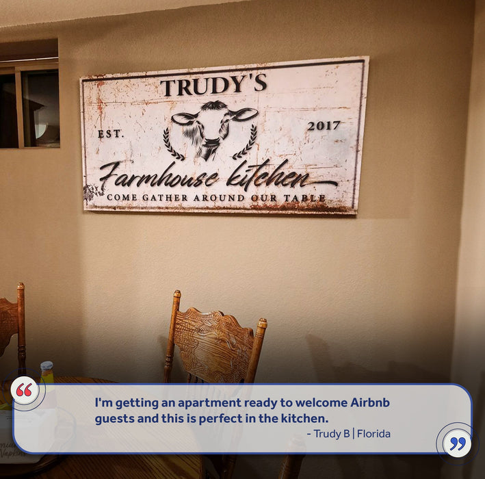 Farmhouse Kitchen Sign
