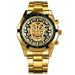 Mechanical Watch Men Skull Golden Stainless Steel Strap Skeleton Man Watch - eZthings USA WE SORT ALL THE CRAZIEST GADGETS, GIZMOS, TOYS & TECHNOLOGY, SO YOU DON'T HAVE TO.