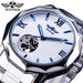Winner Blue Ocean Geometry Design Transparent Skeleton Dial Mens Watch Top Brand Luxury Automatic Mechanical Watch Clock - eZthings USA WE SORT ALL THE CRAZIEST GADGETS, GIZMOS, TOYS & TECHNOLOGY, SO YOU DON'T HAVE TO.