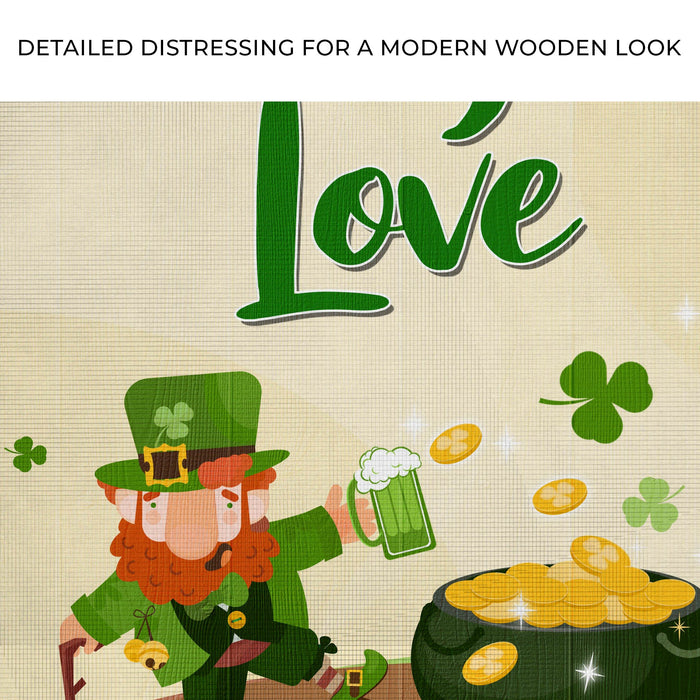 St. Patrick's Day Lucky In Love Sign