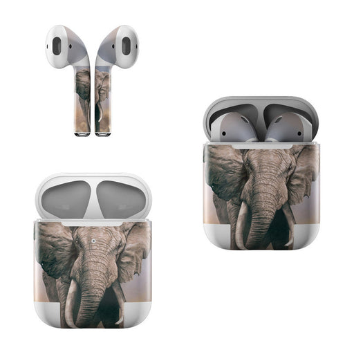 African Elephant - Apple AirPods Skin - eZthings USA WE SORT ALL THE CRAZIEST GADGETS, GIZMOS, TOYS & TECHNOLOGY, SO YOU DON'T HAVE TO.