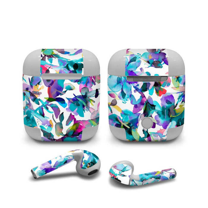 Aquatic Flowers - Apple AirPods Skin
