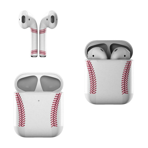 Baseball - Apple AirPods Skin - eZthings USA WE SORT ALL THE CRAZIEST GADGETS, GIZMOS, TOYS & TECHNOLOGY, SO YOU DON'T HAVE TO.
