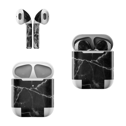 Black Marble - Apple AirPods Skin - eZthings USA WE SORT ALL THE CRAZIEST GADGETS, GIZMOS, TOYS & TECHNOLOGY, SO YOU DON'T HAVE TO.