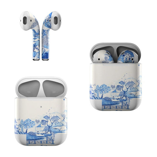 Blue Willow - Apple AirPods Skin - eZthings USA WE SORT ALL THE CRAZIEST GADGETS, GIZMOS, TOYS & TECHNOLOGY, SO YOU DON'T HAVE TO.
